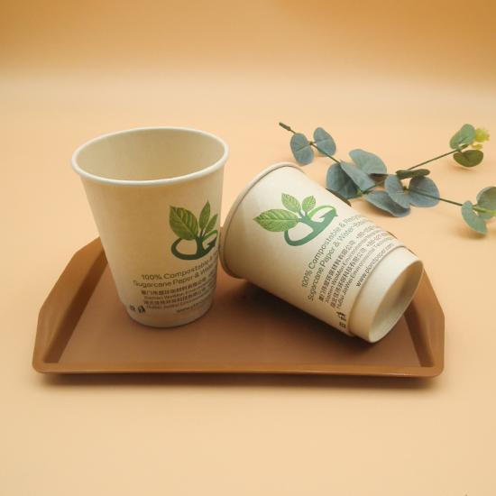 Water-based Coated  8oz Double Wall Cup